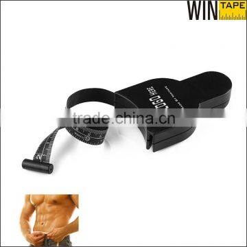 Promotion Gifts Fitting Club Sports Fans Black Body Sports Tape Measures 150cm 60"