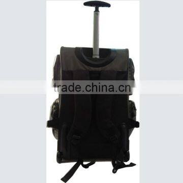 Hot Stylish Magical Foldable Rolling Duffel Bag With Trolley for Business Man photo-5