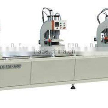 Color PVC Profiles Three Heads Seamless Welding Machine/ PVC Window Fabrication Machine