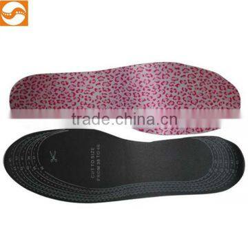 EVA flat foot insoles anti-odour insole have size line