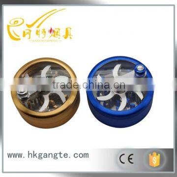 GT5044 OEM Al 2Layer open window manual operation Grinder
