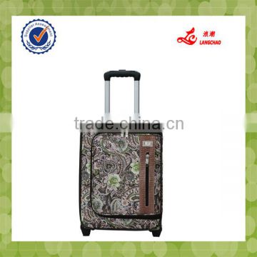 PU material trolley bag