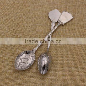 Hot sale silver tea spoon/soup coffee spoon/ ice cream spoons for promotion gifts                        
                                                                                Supplier's Choice