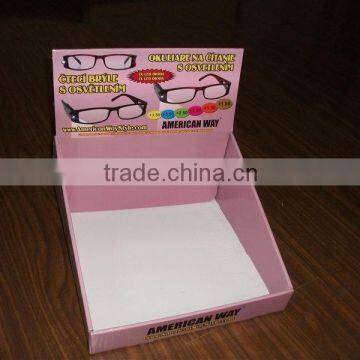 cardboard display paper box for sunglasses