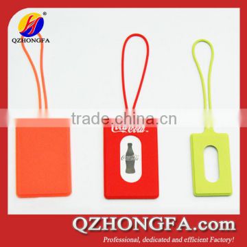 Hight Quality Personalized FDA Silicone Name Tag