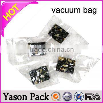 Yason black mylar vacuum bag black vacuum sealed bag biodegradable vacuum bag