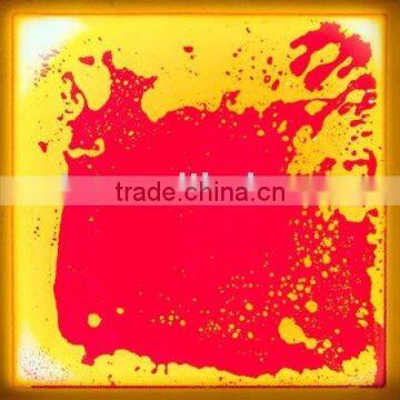 60*60CM liquid floor tiles vinyl plastic liquid led dance floor