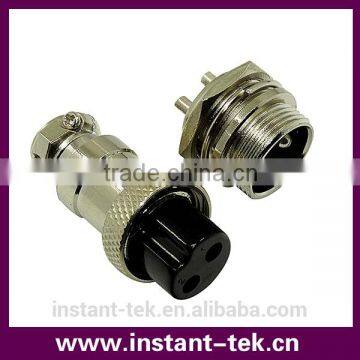 INST China supplier 3 pin male female power wire connector