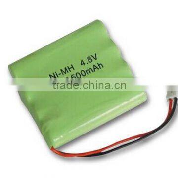 Newest packing 4.8v 700mah rechargeable battery from China supplier with CE