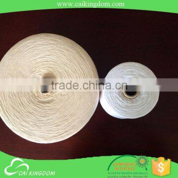 Leading manufacturer knitting yarn for hand knitting competitive offer multiply oe recycled cotton polyester glove yarn