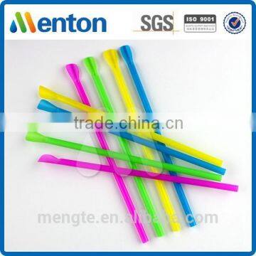 Chinese Wholesale Hard Plastic Spoon Straw manufacturer