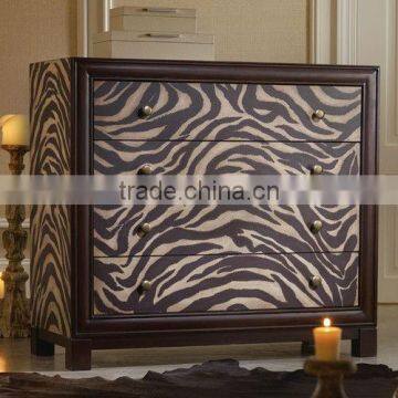 CF30108 Zebra Stripe Chest with 4 Drawers