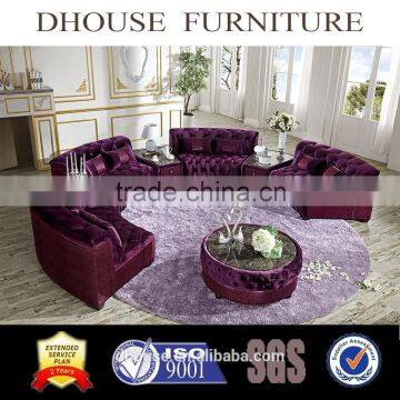 Cabinet Corner fabirc and PU sofa side table with Cabinet coffee table set AL034