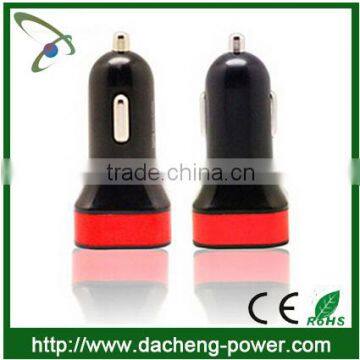 high quality usb car charger for mobile phone with dual port usb ports