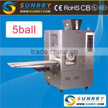 Stainless steel full automatical non-oil dividing continuous dough divider and rounder with 10000pcs/h output for sale