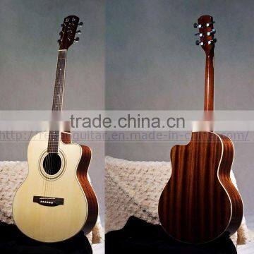 39 size spruce sapele rebon acoustic guitar