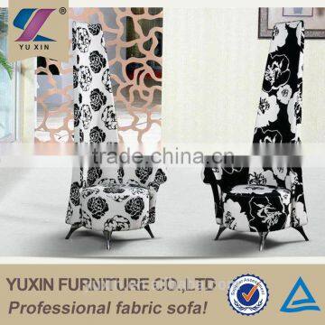 china supplier modern dining fabric high chair