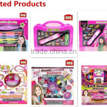 2016 Popular Trend Plastic Bead for Jewelry Dress up Games for Girls