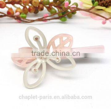 colorful heart shape hairgrip