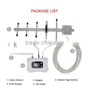 2016 the New Generation High gain smart LCD display 1900mhz cell phone signal repeater smart signal booster amplifier for GSM 2G