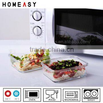 microwave use food storage container/glass food storage containers