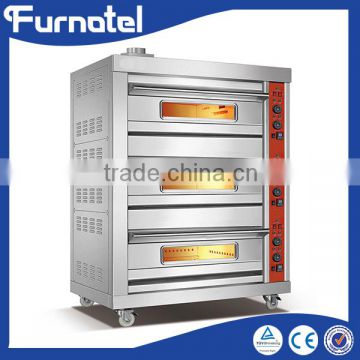 High quality Best price Stainless Steel Baking Equipment bread commercial double deck oven