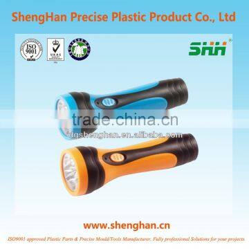 new popular diving led torch flashlight plastic cover