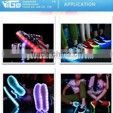 RGB Wearable LED Shoes Strip Lighting New for Show photo-2