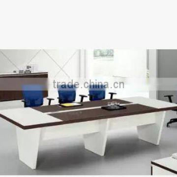 T shape Melamine Laminated luxury open space market modern office meeting table