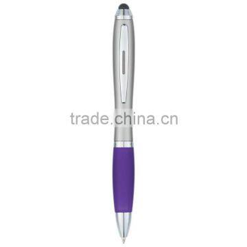 Satin Stylus Pen-silver_purple_front