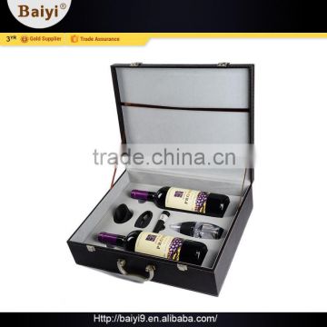 Luxury Quality Premium Wine Corkscrew Set In Bamboo Gift Box Bottle Gift Set