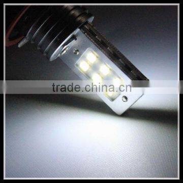 dc 12v h8 h9 h11 smd 5630 auto car pure white led fog light drl daytime running light bulb lamp car fog lamp