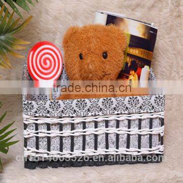 Set of 4 Paper Rope Weaved Storage Baskets photo-3