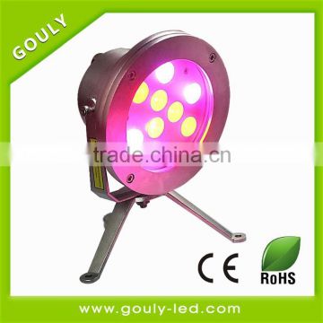 9*3W RGB LED underwater light IP67 led underwater fountain light