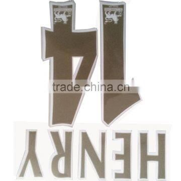 jersey numbers and letters nameset and number flock washable iron on transfer paper