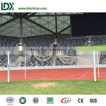 Professional Permanent Metal Aluminum foot ball posts