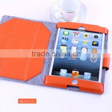 new 2014 leather case for ipad mini products made in china