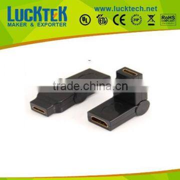 Mini HDMI female to HDMI female adaptor,swing type