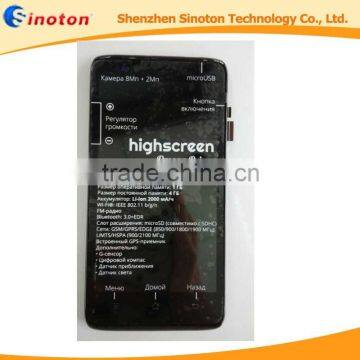 riginal touch screen digitizer For Highscreen omega prime 4.3" 4.7" 5.3" LCD TOUCH ASSEMBLY replacement