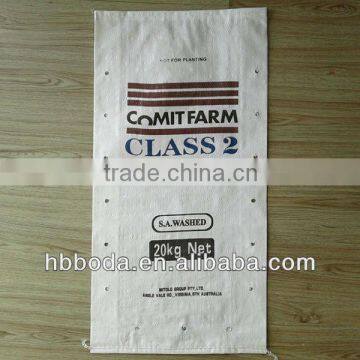 bopp woven potato bag 20kg