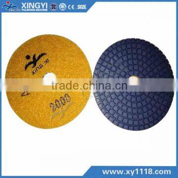 4 Inch 100 mm Flexible Diamond Polishing Pads for Marble Granite Floor photo-3