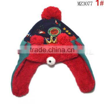 MZ3077 Animal bear Baby/ Toddler soft warm Winter Hat 2015