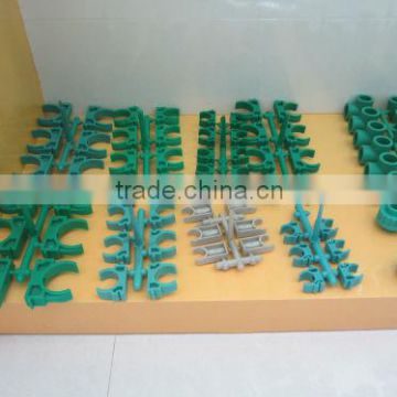 Plastic Pipe Fitting Mold/Injection Mould/All Sizes Of U Clamp Clip