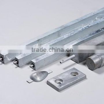 Zinc hull anode