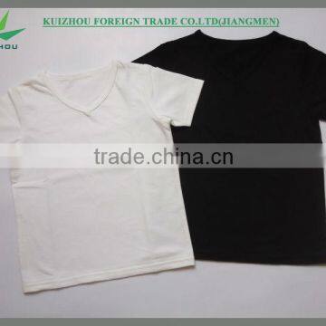 100% Cotton Plain Color Blank T Shirt Baby T-shirts