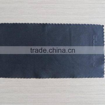 factory direct embossed microfiber lens cleaning cloth 80%polyester and 20%polyamide 230gsm