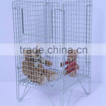 Wire Storage Basket/ Metal Wire Mesh Powder Coating Basket photo-3