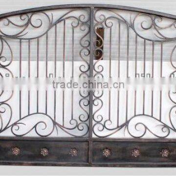 Handmade decoative wrought iron fence designs/Manufacture