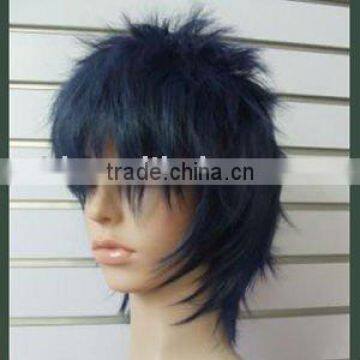 China Supplier High Quality Synthetic Cosplay Short Men Cosplay Wig