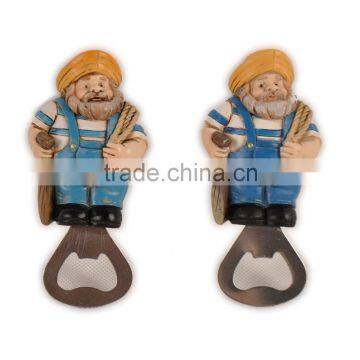 Resin bottle-opener resin captain figure bottle-opener